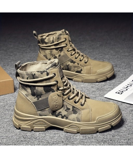 Chaussures Orthopédiques Hommes à lacets camouflage tactique - Dexter - suggérées chez