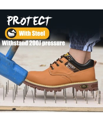 Zapatos de seguridad ortopédicos para hombre. pas cher