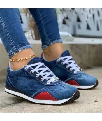 Zapatos ortopédicos confort denim suggérées chez