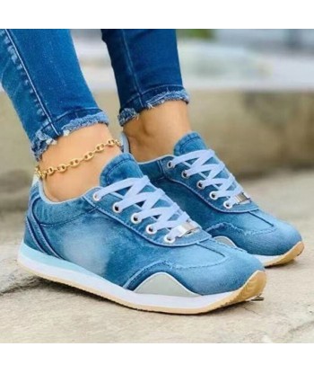 Zapatos ortopédicos confort denim suggérées chez