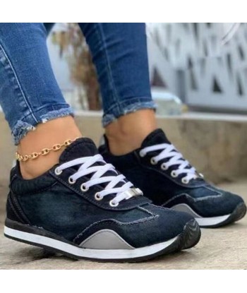 Zapatos ortopédicos confort denim suggérées chez