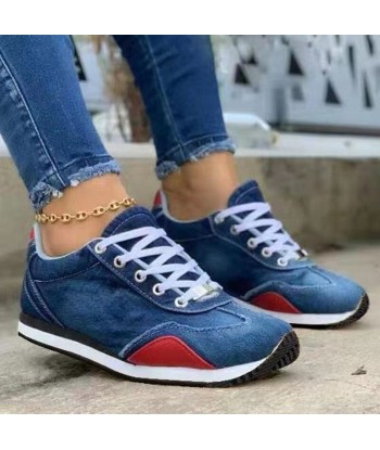 Zapatos ortopédicos confort denim suggérées chez