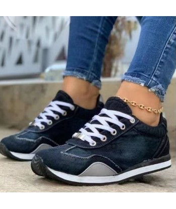 Zapatos ortopédicos confort denim suggérées chez