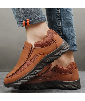 Zapatos casual de piel para hombre - airdas - Les êtres humains sont 