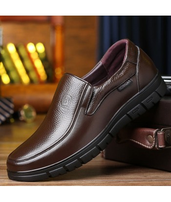 Zapatos casuales de cuero de lujo para hombre - Kingo Profitez des Offres !