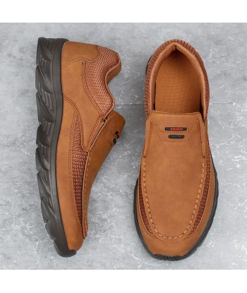 Zapatos casual de piel para hombre - airdas - Les êtres humains sont 