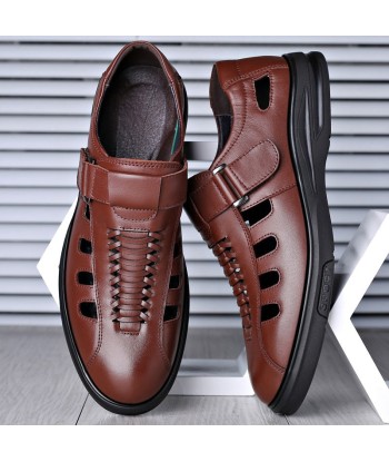 Sandalias Casuales de Piel para Hombre - Questy en ligne