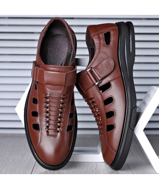 Sandalias Casuales de Piel para Hombre - Questy en ligne