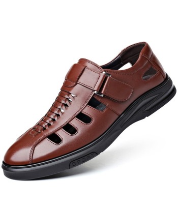 Sandalias Casuales de Piel para Hombre - Questy en ligne