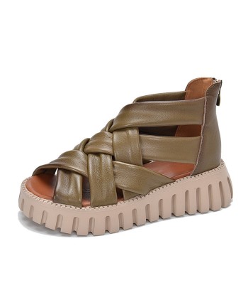 Sandalias Gladiadoras de Verano para Mujer - Salsy pas chere