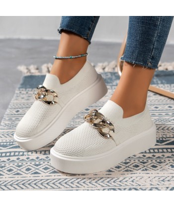 Zapatillas Deportivas Ortopédicas con Plataforma Metálica para Mujer - Metto l'évolution des habitudes 