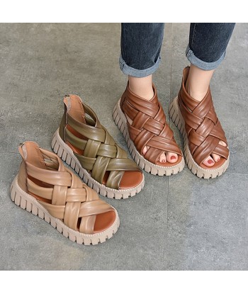 Sandalias Gladiadoras de Verano para Mujer - Salsy pas chere