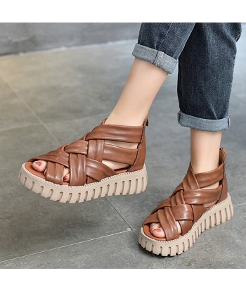 Sandalias Gladiadoras de Verano para Mujer - Salsy pas chere