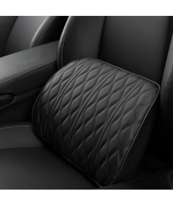 Almohada de cuello de coche de cuero PU pour bénéficier 