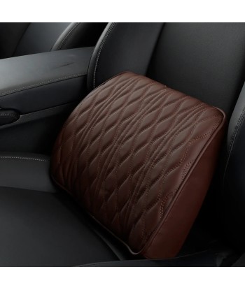 Almohada de cuello de coche de cuero PU pour bénéficier 