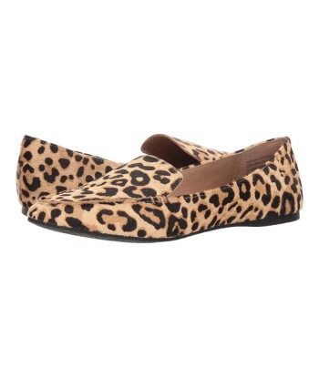 mocasín ortopédico para mujer en terciopelo con estampado de leopardo du meilleur 