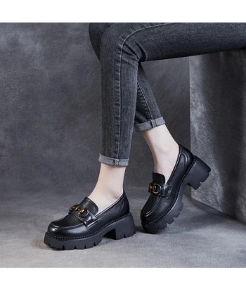 Mocasín ortopédico de mujer con cuñas de piel auténtica. l'achat 