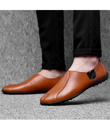 Zapatos de cuero ortopédicos de moda para hombres - Eburwin l'évolution des habitudes 