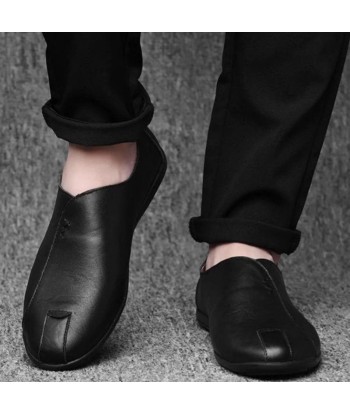 Zapatos de cuero ortopédicos de moda para hombres - Eburwin l'évolution des habitudes 