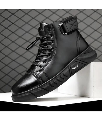 Zapatos ortopédicos para hombre High Top Wlack de l' environnement