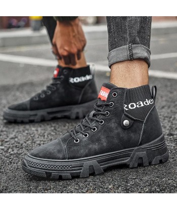 Scarpe ortopediche da uomo alla moda dal look robusto - Chase ouvre sa boutique