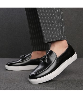 Chaussures d'été en cuir décontractées pour Hommes Faites des économies