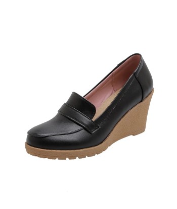 Chaussures Orthopédiques en cuir PU pour femmes Potty Voir les baskets