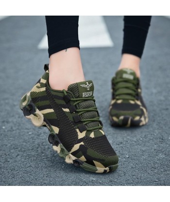 Chaussures orthopédiques femme Militaire Respirantes Camo livraison gratuite